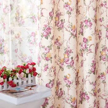 Cretonne Recommended Purple Flower Curtains for Living Bedroom Korean Garden Pastoral Marriage Room In Small Girl
Cretonne Recommended Purple Flower Curtains for Living Bedroom Korean Garden Pastoral Marriage Room In Small Girl