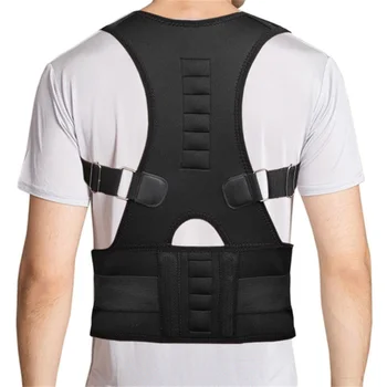 Adjustable Black Back Posture Corrector Shoulder Lumbar Spine Brace Support Belt Health Care for Men Women Back Support Unisex
Adjustable Black Back Posture Corrector Shoulder Lumbar Spine Brace Support Belt Health Care for Men Women Back Support Unisex