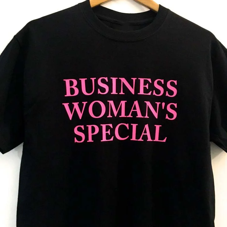 Sugarbaby New Arrival Business Women's Special T-shirt Short Sleeve Fashion Tumblr t shirts 90s aesthetic Clothing Drop shipping
Sugarbaby New Arrival Business Women's Special T-shirt Short Sleeve Fashion Tumblr t shirts 90s aesthetic Clothing Drop shipping
