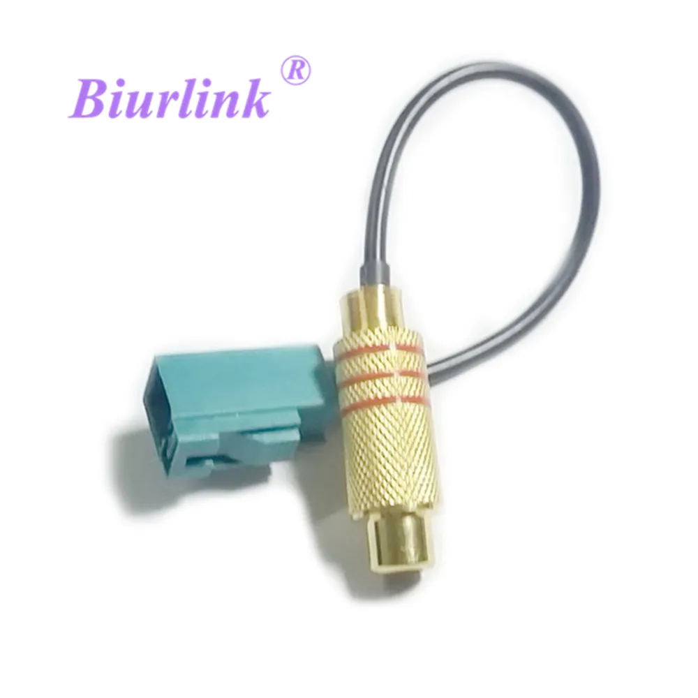 Biurlink RCA Fakra Adapter for MERCEDES RCA Video Bla-punkt NX Comand Reversing Camera Gold Plug
Biurlink RCA Fakra Adapter for MERCEDES RCA Video Bla-punkt NX Comand Reversing Camera Gold Plug