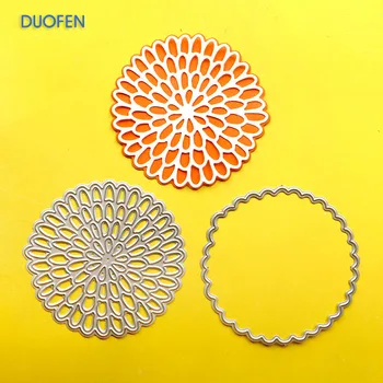 DUOFEN METAL CUTTING DIES 020025LB 2pcs daisies flowers cutout lace hollow embossing stencil DIY Scrapbook Paper Album 2018 new
DUOFEN METAL CUTTING DIES 020025LB 2pcs daisies flowers cutout lace hollow embossing stencil DIY Scrapbook Paper Album 2018 new