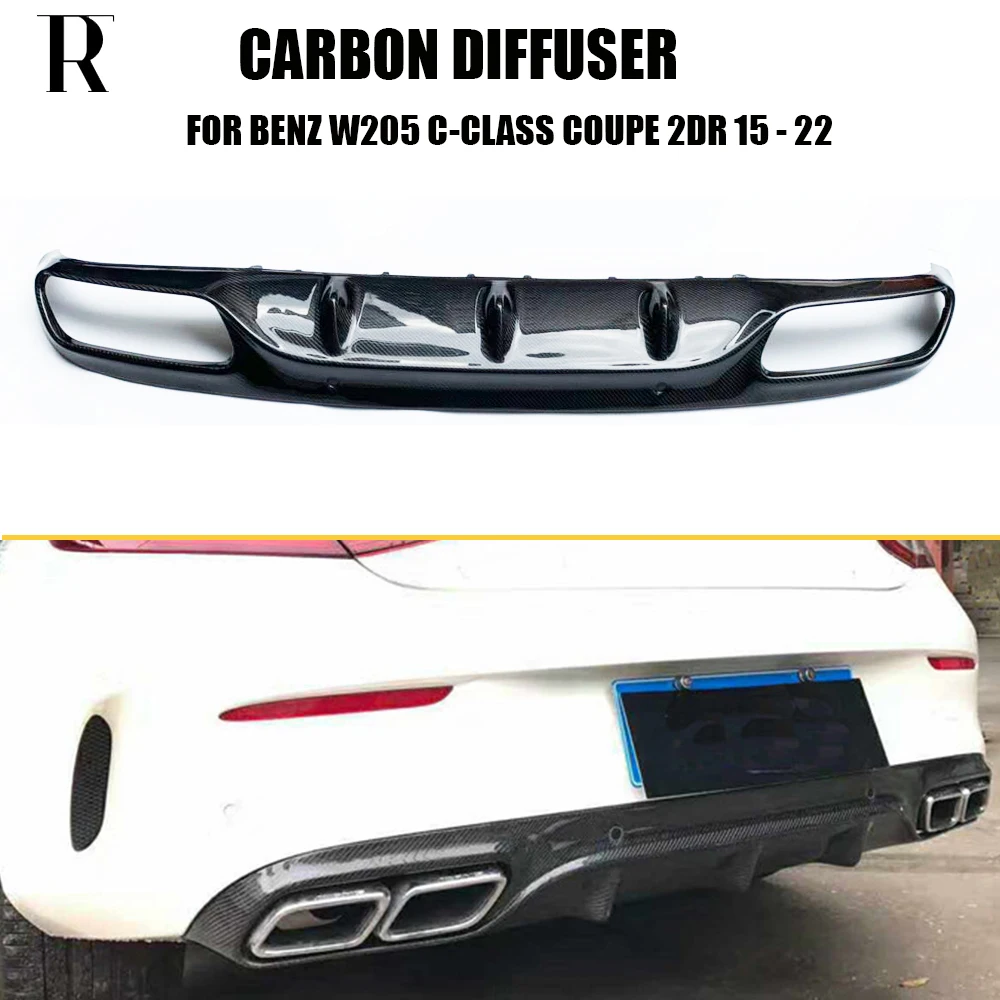 C205 Carbon Fiber Rear Bumper Lip Spoiler Diffuser for Benz W205 Coupe 2 DOOR C200 C220 C300 C43 C63 With AMG Package 15 - 22
C205 Carbon Fiber Rear Bumper Lip Spoiler Diffuser for Benz W205 Coupe 2 DOOR C200 C220 C300 C43 C63 With AMG Package 15 - 22