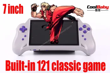 Handheld Game Players 7 inch HDMI/AV Built-in 121 classic game 3800mAh Support game card 2 wireless controllers Video Game
Handheld Game Players 7 inch HDMI/AV Built-in 121 classic game 3800mAh Support game card 2 wireless controllers Video Game