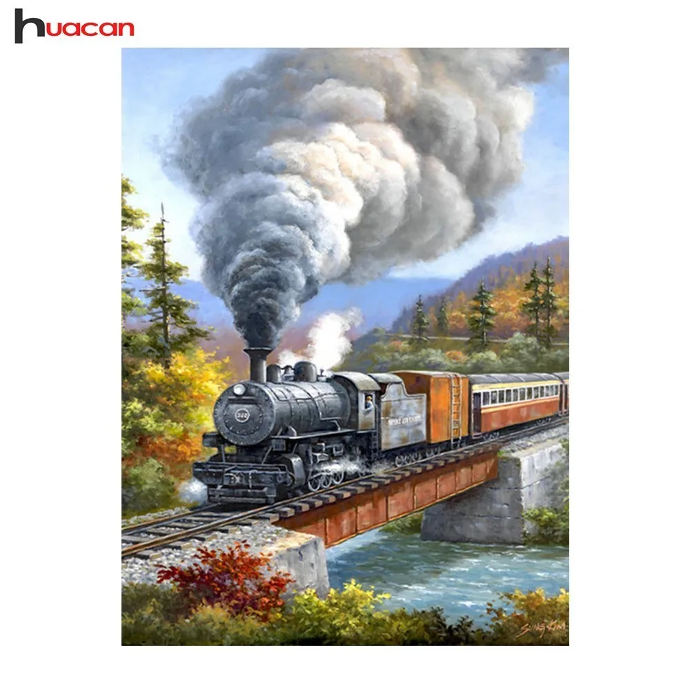 DIY 5D Diamond Embroidery Landscape Diamond Mosaic Sale Drill Train Rhinestones Painting Handicraft Kit Home Decorative Gift
DIY 5D Diamond Embroidery Landscape Diamond Mosaic Sale Drill Train Rhinestones Painting Handicraft Kit Home Decorative Gift