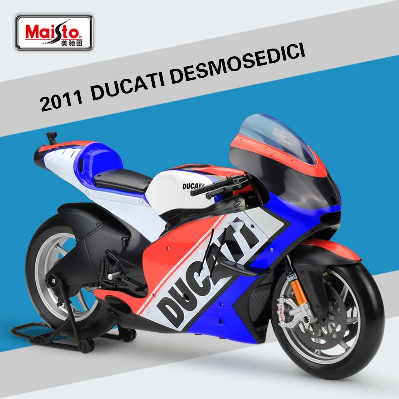 High simulation Maisto 1:6 Scale 2011 Ducati Desmosedici Motorcycle Alloy Metal Motorcycle Model Toys Original Box Free Shipping
High simulation Maisto 1:6 Scale 2011 Ducati Desmosedici Motorcycle Alloy Metal Motorcycle Model Toys Original Box Free Shipping