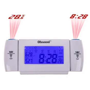 Digital Alarm Clock Projection LCD Screen Display 8 Second EL Backlight Snooze Dual Table Clock Clapping Voice Controlled Watch
Digital Alarm Clock Projection LCD Screen Display 8 Second EL Backlight Snooze Dual Table Clock Clapping Voice Controlled Watch