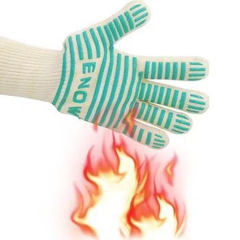 500 Celsius High Temperature Double-layer Aramid Fiber Silica Gel Gloves for Electric Oven BBQ Anti-fire Anti-ironing
500 Celsius High Temperature Double-layer Aramid Fiber Silica Gel Gloves for Electric Oven BBQ Anti-fire Anti-ironing