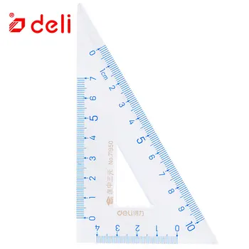 Deli 1set/lot transparent Triangle Ruler+ Straight rulers set Office material escolar School student stationery kids supplies
Deli 1set/lot transparent Triangle Ruler+ Straight rulers set Office material escolar School student stationery kids supplies