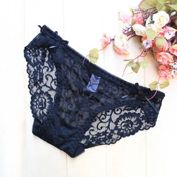Drop Shipping Women Lace Panties Sexy Bowknot Briefs Knickers Solid Color Underwear
Drop Shipping Women Lace Panties Sexy Bowknot Briefs Knickers Solid Color Underwear