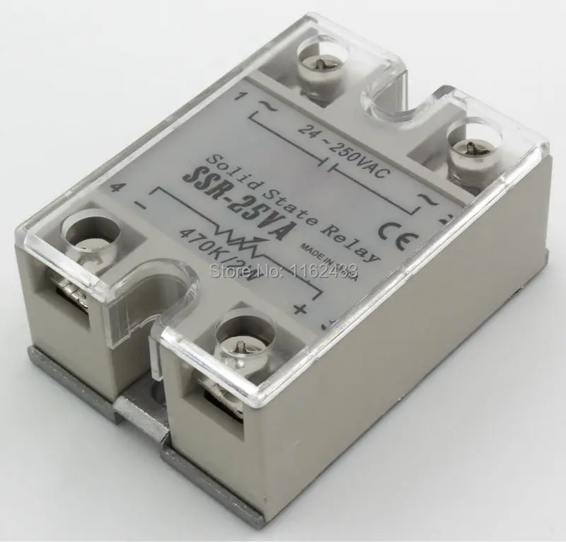 SSR-25VA-220V single phase resistance to AC 25A AC 220V solid state voltage regulator special for 220VAC 25VA-220V SSR
SSR-25VA-220V single phase resistance to AC 25A AC 220V solid state voltage regulator special for 220VAC 25VA-220V SSR