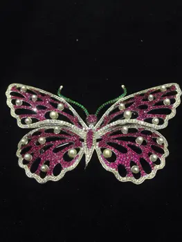 Luxury quality full cubic zircon brooch butterfly corsage decoration female 925 silver Big Butterfly Brooch Women Jewelry
Luxury quality full cubic zircon brooch butterfly corsage decoration female 925 silver Big Butterfly Brooch Women Jewelry