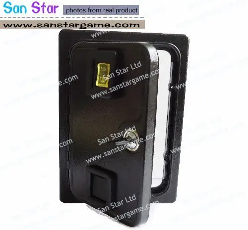 1 pcs of American Style Coin Door With Mechanism Coin Selector Special USD 25 cents Arcade-Game Machine Accessory
1 pcs of American Style Coin Door With Mechanism Coin Selector Special USD 25 cents Arcade-Game Machine Accessory