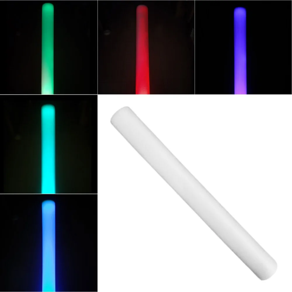 LED Foam Light Seven Colors Changing Stick LED Stick Wands Rally Rave Cheer Batons Party Wedding Flashing Glow Stick New
LED Foam Light Seven Colors Changing Stick LED Stick Wands Rally Rave Cheer Batons Party Wedding Flashing Glow Stick New
