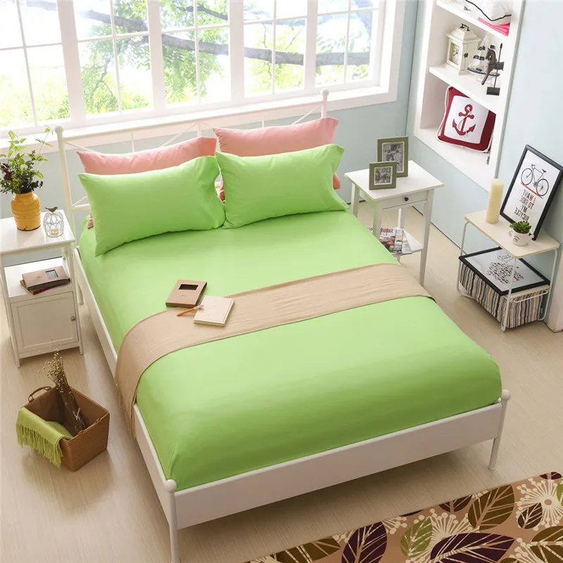 New Sheet Bedspread Pure Color Bed Mattress Cover Flannelette Mattress Dust Protection Sheet No Fade Protector Sheets On Elastic
New Sheet Bedspread Pure Color Bed Mattress Cover Flannelette Mattress Dust Protection Sheet No Fade Protector Sheets On Elastic