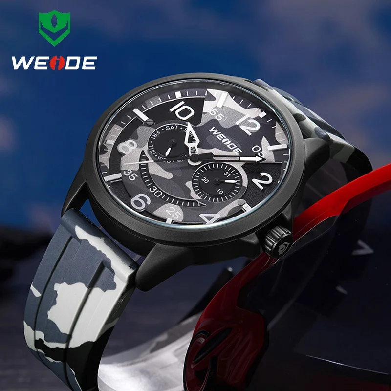 WEIDE мужские часы лучший бренд класса люкс кварцевые модные спортивные мужской