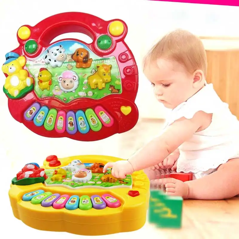 Image Toy Musical Instrument Baby Kids Musical Educational Piano Animal Farm Developmental Music Toys for Children Gift  17 @Z