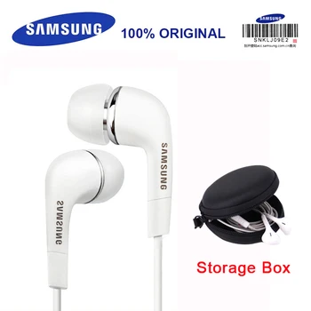 SAMSUNG Earphone EHS64 Headsets Wired with Black Storage Box Built-in Microphone 3.5mm In-Ear Headsets for Smartphones S9 S9Plus
SAMSUNG Earphone EHS64 Headsets Wired with Black Storage Box Built-in Microphone 3.5mm In-Ear Headsets for Smartphones S9 S9Plus