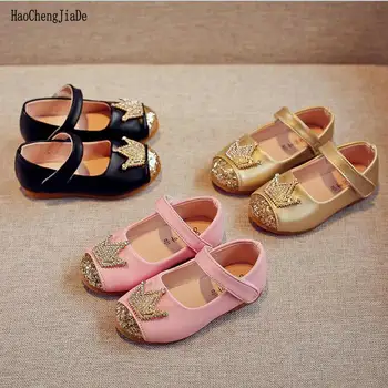 2018 New Spring Autumn Girls Shoes Dance Rhinestone Crown Girl Party Shoes Princess Children Dress Shoes Baby For Girls Leather
2018 New Spring Autumn Girls Shoes Dance Rhinestone Crown Girl Party Shoes Princess Children Dress Shoes Baby For Girls Leather