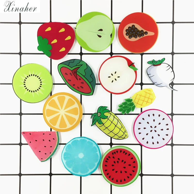 Lovely Watermelon strawberry lemon Brooch Acrylic Pin Badges Icons on The Backpack Medal Decoration Badge for Clothing
Lovely Watermelon strawberry lemon Brooch Acrylic Pin Badges Icons on The Backpack Medal Decoration Badge for Clothing