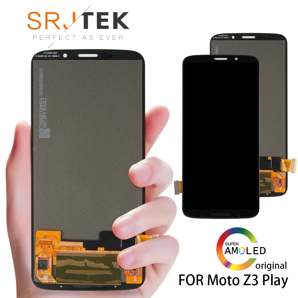 For Motorola Moto Z3 Play XT1929 XT-1929 LCD Display Screen with Touch Panel Digitizer Glass Sensor Assembly
For Motorola Moto Z3 Play XT1929 XT-1929 LCD Display Screen with Touch Panel Digitizer Glass Sensor Assembly