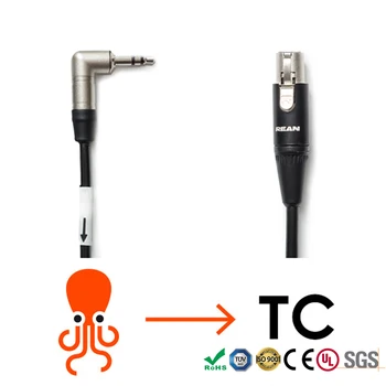 Tentacle Sync Box Neutrik 3.5mm Mini Jack to REAN Mini XLR 3 Pin Female Timecode Cable for Sound Devices 552 Audio Recorder TA3F
Tentacle Sync Box Neutrik 3.5mm Mini Jack to REAN Mini XLR 3 Pin Female Timecode Cable for Sound Devices 552 Audio Recorder TA3F