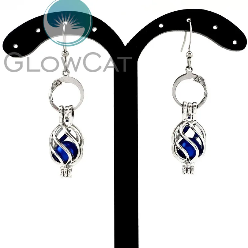 E-KK133 Twist Openable Beads Pearl Cage Drop Earrings Hanging Dangle Locket Jewelry Ear Hook Brincos Women Girls
E-KK133 Twist Openable Beads Pearl Cage Drop Earrings Hanging Dangle Locket Jewelry Ear Hook Brincos Women Girls