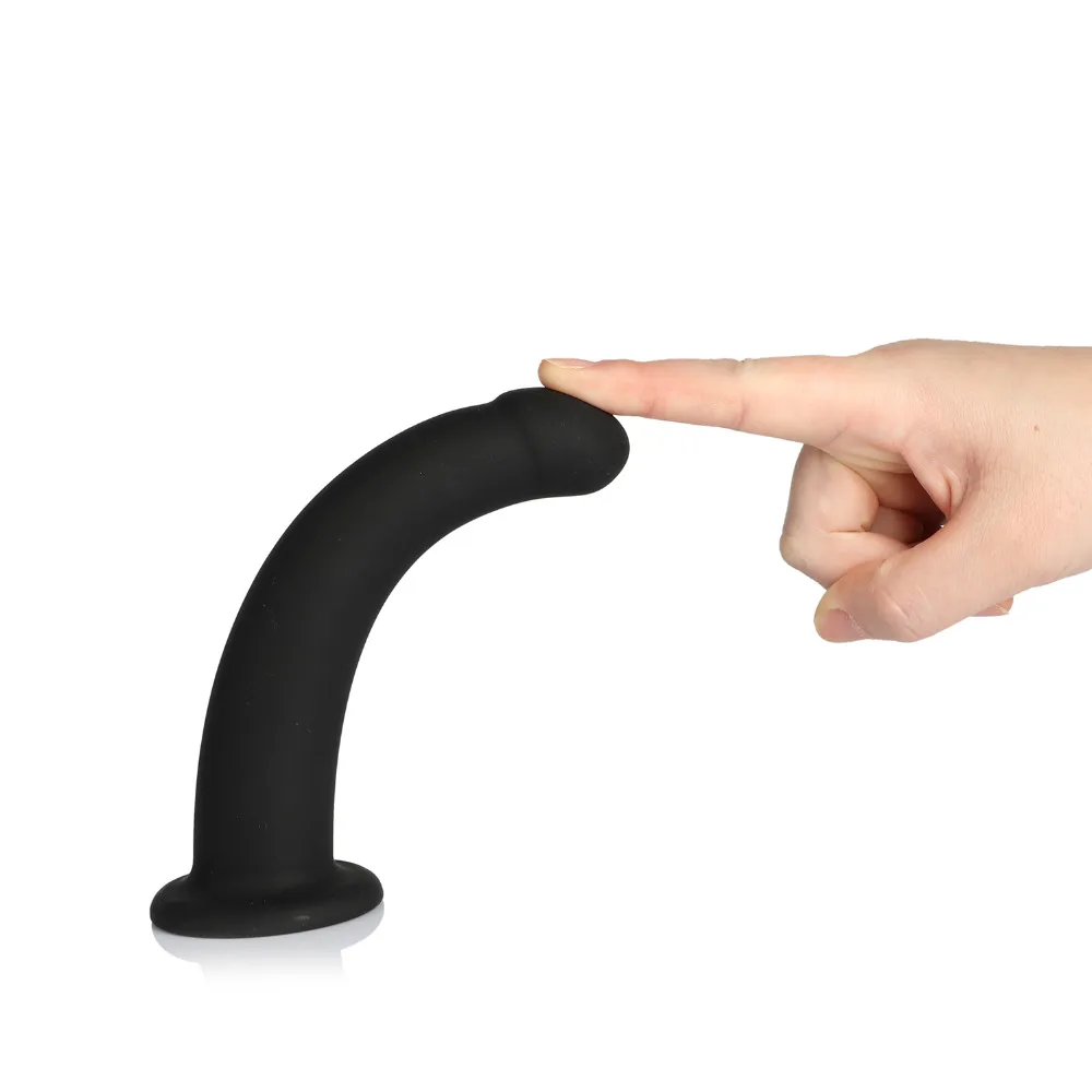Smooth Silicone Real Dildo Penis Anal Plug,Prostate Massager Butt Plug Anal Vagina Erotic Sex Toy Masturbation for Woman for Men