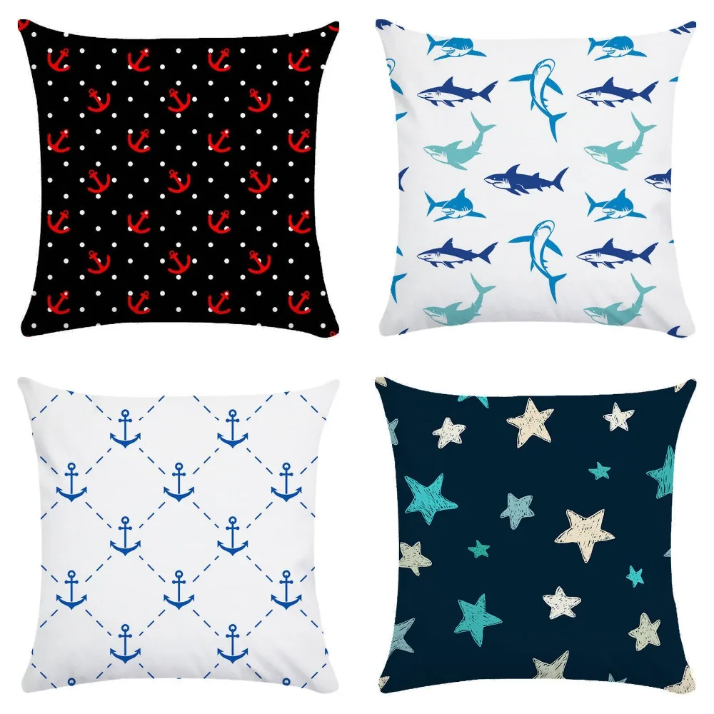 wholesale gift cushion cover Fashion anchor shark group White super soft microfib home car office sofa decor pillow case
wholesale gift cushion cover Fashion anchor shark group White super soft microfib home car office sofa decor pillow case