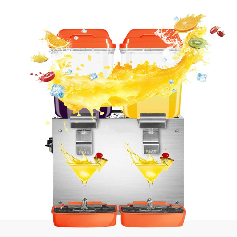 Commercial Double container cold and hot fruit juicer machine beverage vending machine
Commercial Double container cold and hot fruit juicer machine beverage vending machine
