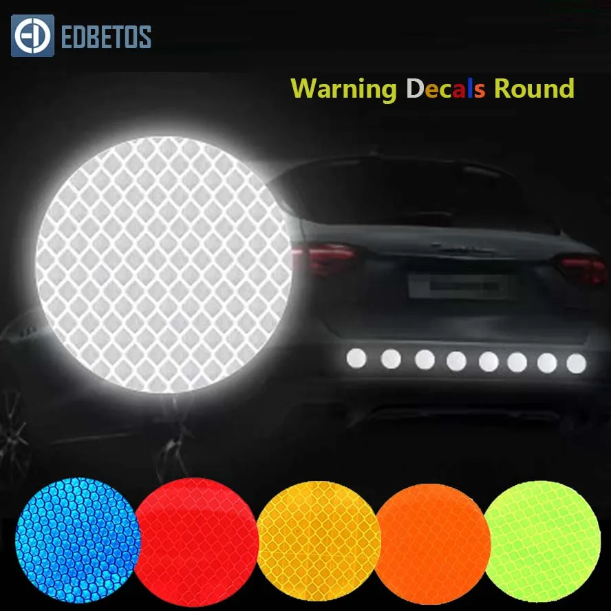 Car Sticker Round 3M Diamond Reflective Tape Safety Warning Mark Decal Notice Bicycle Pegatinas Automovil Coche Araba Aksesuar
Car Sticker Round 3M Diamond Reflective Tape Safety Warning Mark Decal Notice Bicycle Pegatinas Automovil Coche Araba Aksesuar