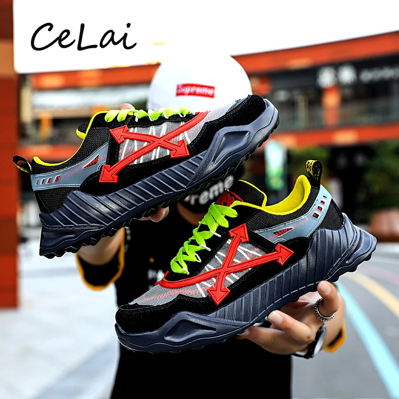 CeLai New Suede Leather Mesh Men Platform Chunky Sneakers Male 2019 Fashion Men's Thick Sole Shoes Man casual Dad Trainers A-004
CeLai New Suede Leather Mesh Men Platform Chunky Sneakers Male 2019 Fashion Men's Thick Sole Shoes Man casual Dad Trainers A-004