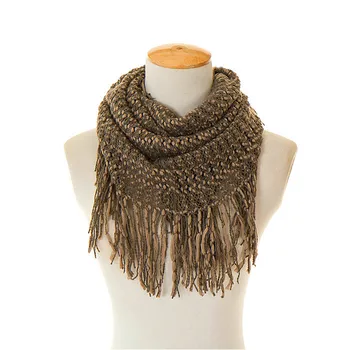 AOLOSHOW Neckerchief Winter Scarf for Women Warm Yarn Knit Snood Loop Infinity Loop Cozy Scarf with Tassel Magic Scarves NL2581
AOLOSHOW Neckerchief Winter Scarf for Women Warm Yarn Knit Snood Loop Infinity Loop Cozy Scarf with Tassel Magic Scarves NL2581