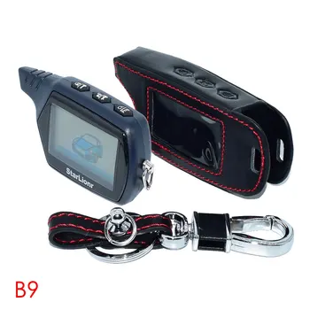 B9 LCD Remote Controller For Russia Version Starline B9 Twage 2 Way Car Alarm System FM Transmitter Keychain with Leather Cases
B9 LCD Remote Controller For Russia Version Starline B9 Twage 2 Way Car Alarm System FM Transmitter Keychain with Leather Cases