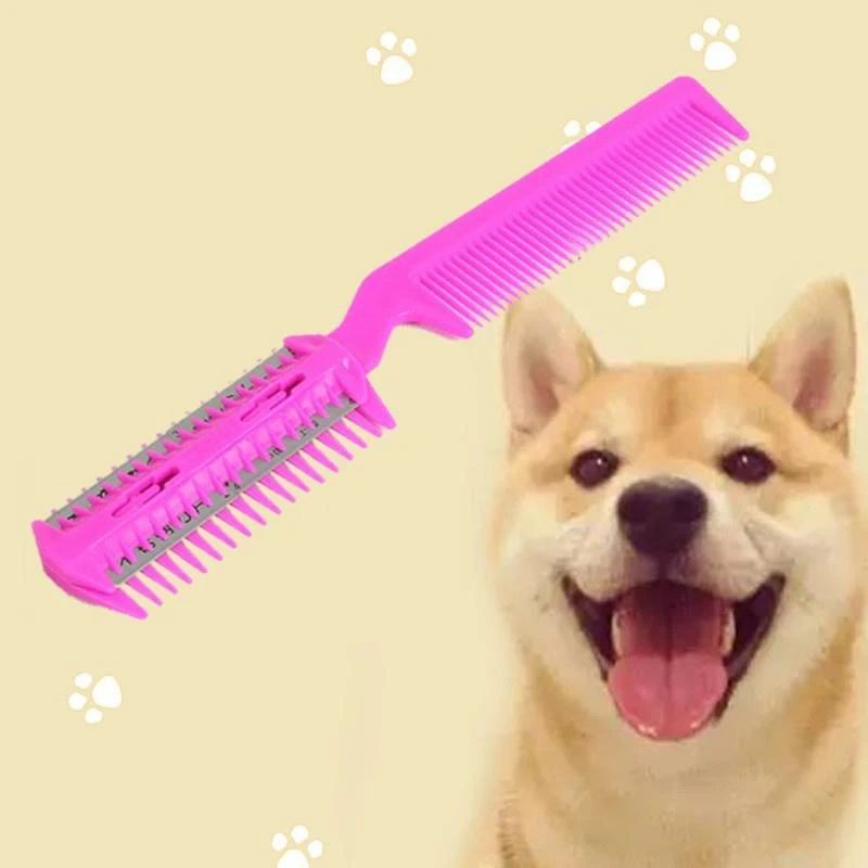 Pet Hair Trimmer Comb Cutting Cut Dog Cat With 4 Blades Grooming Razor Thinning Hairbrush Comb For Cats Dogs Pet Hair Remover
Pet Hair Trimmer Comb Cutting Cut Dog Cat With 4 Blades Grooming Razor Thinning Hairbrush Comb For Cats Dogs Pet Hair Remover