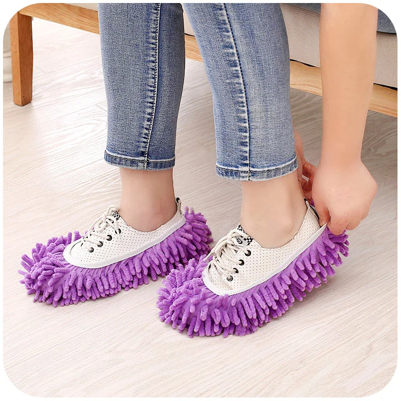 WHISM Dust Cleaner Grazing Slippers Bathroom Floor Mop Cleaner Slipper Lazy Shoes Cover Microfiber Duster Cloth Cleaning Tools
WHISM Dust Cleaner Grazing Slippers Bathroom Floor Mop Cleaner Slipper Lazy Shoes Cover Microfiber Duster Cloth Cleaning Tools
