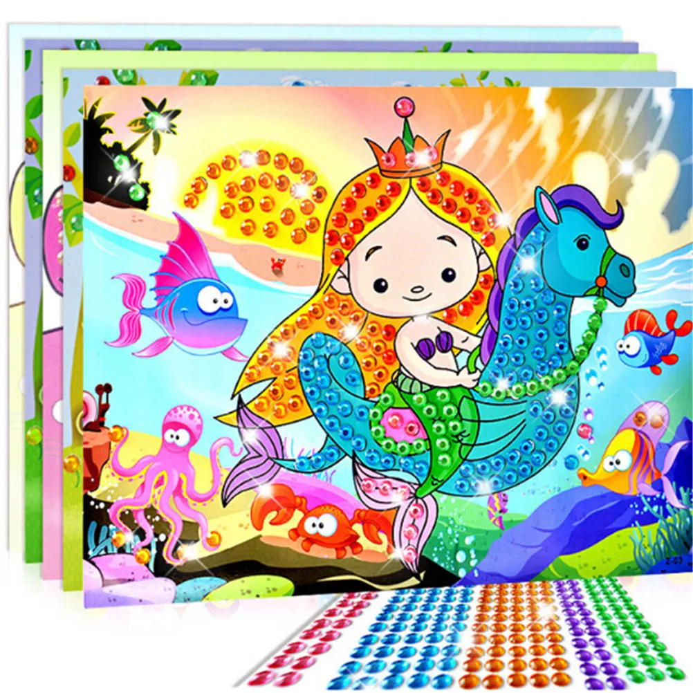 Cartoon 2 in 1 Diamond Coloring Drawing Sticker Handmade DIY Toy Sets Painting Education Gift for Children Birthday Drawing Toy
Cartoon 2 in 1 Diamond Coloring Drawing Sticker Handmade DIY Toy Sets Painting Education Gift for Children Birthday Drawing Toy