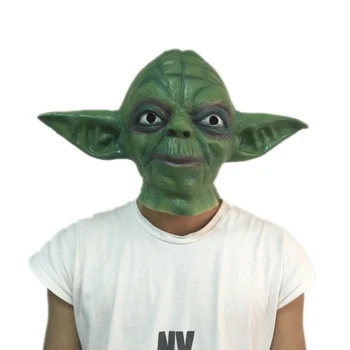 Halloween Horror Master Yoda Latex Mask Full Face Movie Star Wars Masks Green Masquerade Costume Party Cosplay Props Adult Size
Halloween Horror Master Yoda Latex Mask Full Face Movie Star Wars Masks Green Masquerade Costume Party Cosplay Props Adult Size