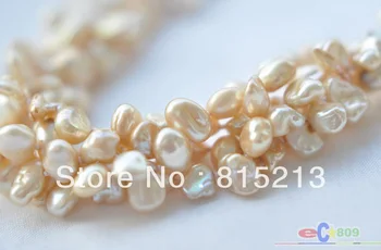 ddh00886 4row champagne BAROQUE KESHI REBORN PEARL NECKLACE
ddh00886 4row champagne BAROQUE KESHI REBORN PEARL NECKLACE