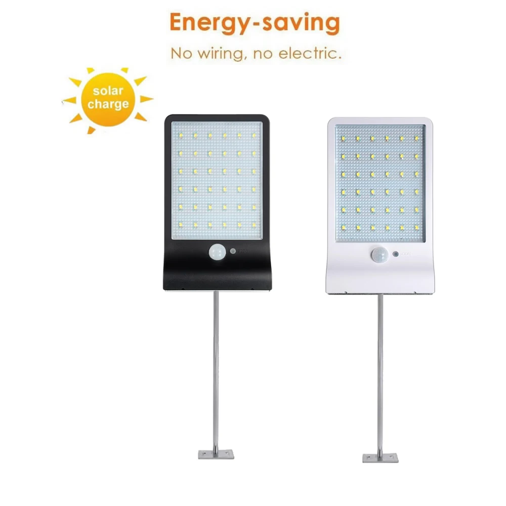 48/36 LED Solar lamp outdoor waterproof solar light saving garden pathway yard ground lawn street wall lights spotlights w pole
48/36 LED Solar lamp outdoor waterproof solar light saving garden pathway yard ground lawn street wall lights spotlights w pole