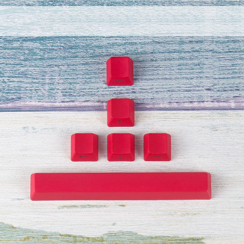 Creative Cherry Mechcanical Keyboard PBT Keycaps ESC Arrow Key Space Side Letter Red Color Caps Black Keycaps
Creative Cherry Mechcanical Keyboard PBT Keycaps ESC Arrow Key Space Side Letter Red Color Caps Black Keycaps