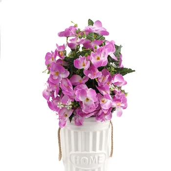 3pcs Fashion Artificial Flower Silk Moth Orchid Butterfly Orchid with Leaf for Wedding Home Decoration Flores Phalaenopsis G9740
3pcs Fashion Artificial Flower Silk Moth Orchid Butterfly Orchid with Leaf for Wedding Home Decoration Flores Phalaenopsis G9740