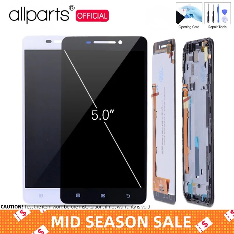 5.0 inch LCD For LENOVO A5000 LCD Touch Screen with Frame for Lenovo A5000 A 5000 Display Black White Replacement Parts
5.0 inch LCD For LENOVO A5000 LCD Touch Screen with Frame for Lenovo A5000 A 5000 Display Black White Replacement Parts