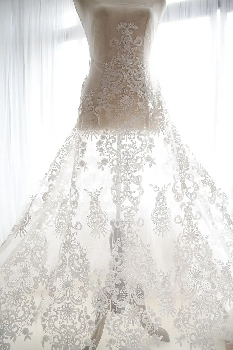 Fabrics for a wedding dress - a variety of beauty Fabrics for a wedding dress - a variety of beauty