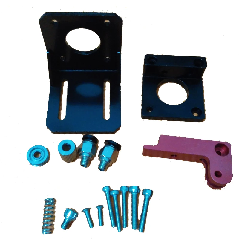 3D printer Reprap Makerbot MK8 Full Metal Aluminum Alloy Bowden Extruder for 1.75MM/3mm Filament right way side
3D printer Reprap Makerbot MK8 Full Metal Aluminum Alloy Bowden Extruder for 1.75MM/3mm Filament right way side