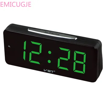Big Numbers Electronic Desktop Clock Digital LED Alarm Clock AC Power Table Clocks with 1.8 Large Display Home Decor Led
Big Numbers Electronic Desktop Clock Digital LED Alarm Clock AC Power Table Clocks with 1.8 Large Display Home Decor Led