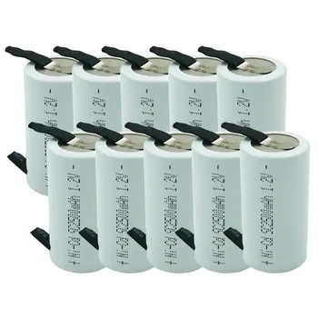 SubC battery sub sc rechargeable battery with tab welding pins 1.2V 2500mAh Ni-CD for Power tools electronics DIY battery pack
SubC battery sub sc rechargeable battery with tab welding pins 1.2V 2500mAh Ni-CD for Power tools electronics DIY battery pack