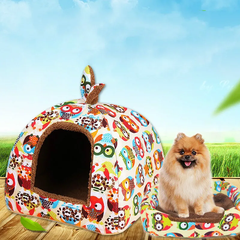 Tyteps Pet Dog House Nest Cat Rabbit Bed House Cute Kennel Nest Washable Cushion Baskets for Puppy Home Four Cartoon Colors 80
Tyteps Pet Dog House Nest Cat Rabbit Bed House Cute Kennel Nest Washable Cushion Baskets for Puppy Home Four Cartoon Colors 80