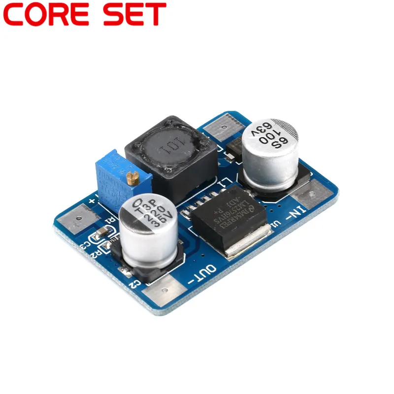 LM2576HV DC-DC Step Down Adjustable Power Supply Module Buck DC-DC 5V-60V Input 1.25V-26V Output
LM2576HV DC-DC Step Down Adjustable Power Supply Module Buck DC-DC 5V-60V Input 1.25V-26V Output