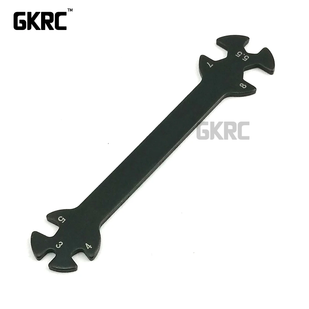 RC Car Wrench Tool for 3 / 4 / 5 / 5.5 / 7 / 8MM Nuts for Traxxas HSP HPI Tamiya 1/10 1/8 RC Car Repair Tool
RC Car Wrench Tool for 3 / 4 / 5 / 5.5 / 7 / 8MM Nuts for Traxxas HSP HPI Tamiya 1/10 1/8 RC Car Repair Tool