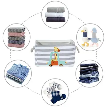 Cute Cartoon Lion Storage Basket Canvas Giraffe Storage Bucket Dirty Clothes Organizer
Cute Cartoon Lion Storage Basket Canvas Giraffe Storage Bucket Dirty Clothes Organizer